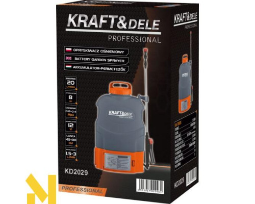 Обприскувач  акумуляторний Kraft&Dele KD2029
