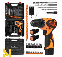 Дриль-шуруповерт акумуляторний Kraft&Dele KD3085