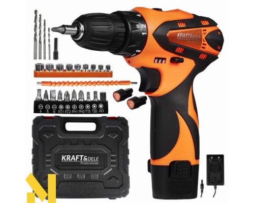 Дриль-шуруповерт акумуляторний Kraft&Dele KD3085