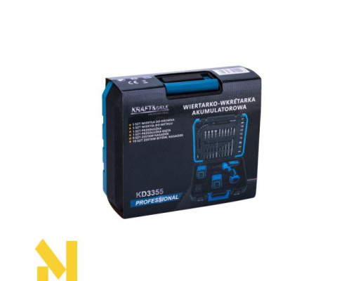 Дриль-шуруповерт акумуляторний Kraft&Dele KD3355