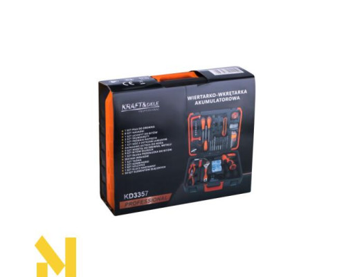 Дриль-шуруповерт акумуляторний Kraft&Dele KD3357