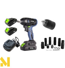 Гайковерт акумуляторний ударний Kraft&Dele KD3408