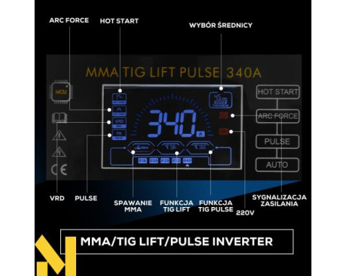 Зварювальний інвертор Kraft&Dele KD3431