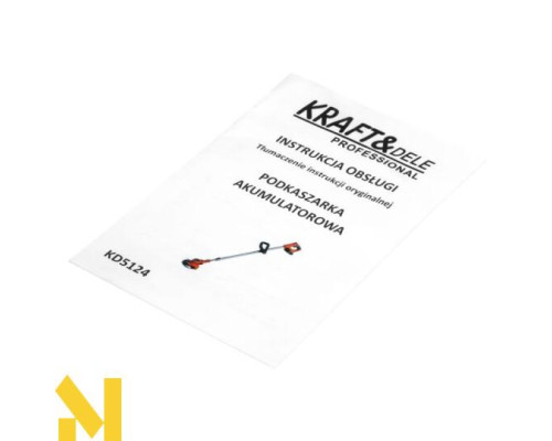 Тример акумуляторний Kraft&Dele KD5124