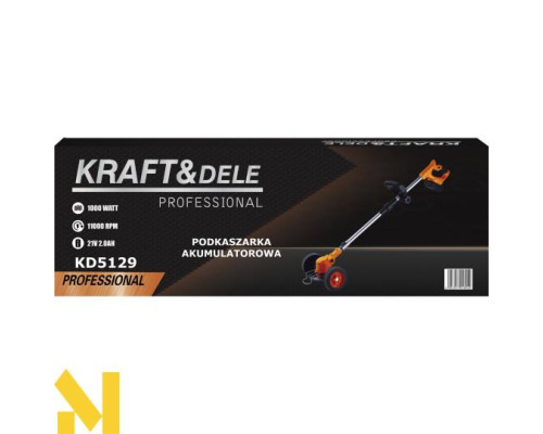 Тример акумуляторний Kraft&Dele KD5129
