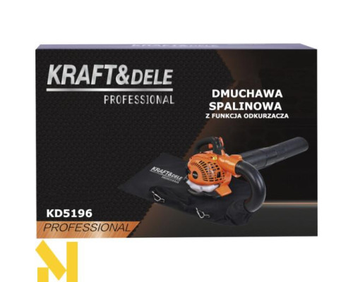 Пилосос-повітродувка садова бензинова Kraft&Dele KD5196