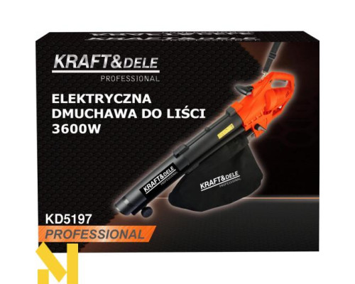 Пилосос-повітродувка садова електрична Kraft&Dele KD5197