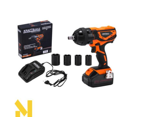 Гайковерт акумуляторний Kraft&Dele KD5465