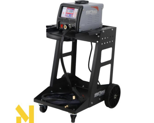 Апарат точкового зварювання (споттер) з візком та аксесуарами Kraft&Dele KD5992