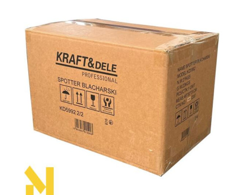 Апарат точкового зварювання (споттер) з візком та аксесуарами Kraft&Dele KD5992