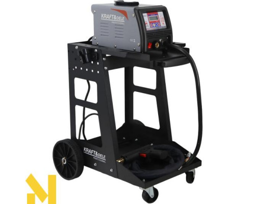 Апарат точкового зварювання (споттер) з візком та аксесуарами Kraft&Dele KD5992