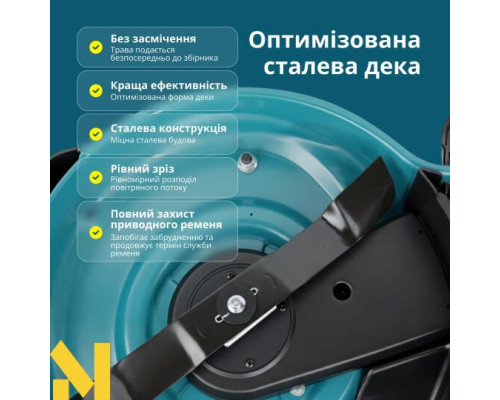 Газонокосарка бензинова Konner&Sohnen KS 51LMG-SP