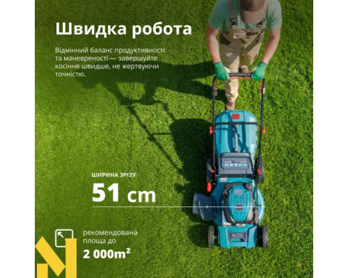 Газонокосарка бензинова Konner&Sohnen KS 51LMG-SP