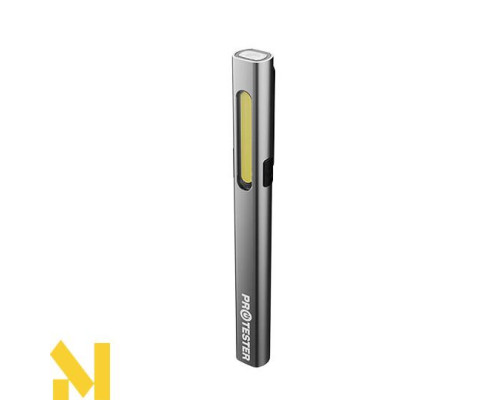 Ліхтар світлодіодний алюмінієвий (COB+LED) Pen Light PROTESTER L-0204W