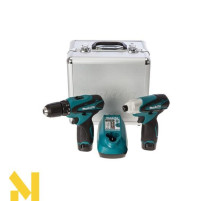 Набір інструментів акумуляторних Makita LCT204 (DF330DWE + TD090D)