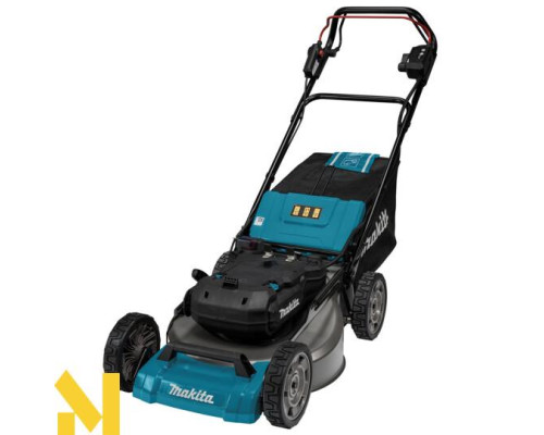 Набір Makita газонокосарка LM001CZ + рюкзак для акумуляторів PDC01 + набір акумуляторів (198091-4)