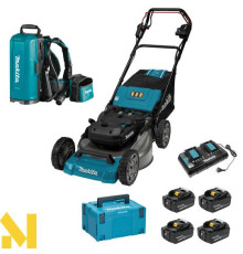 Набір Makita газонокосарка LM001CZ + рюкзак для акумуляторів PDC01 + набір акумуляторів (198091-4)