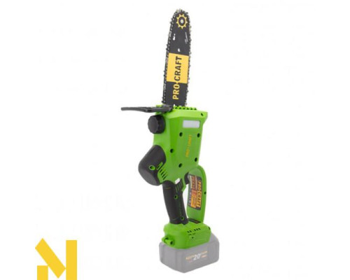 Міні-пила акумуляторна Procraft PKA-20 + зарядний пристрій 20/1 Prof + АКБ 20/4 Universal