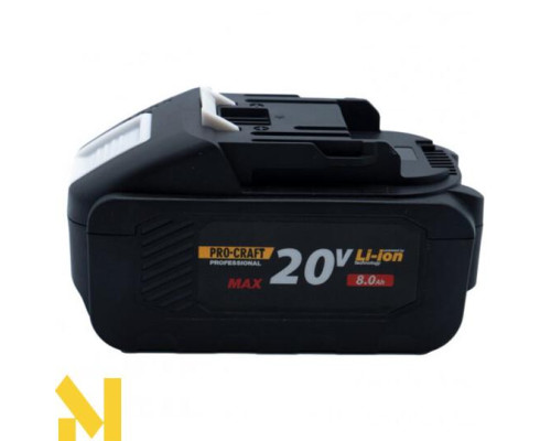 Міні-пила акумуляторна Procraft PKA-20 + зарядний пристрій 20/1 Prof + АКБ 20/8 Universal