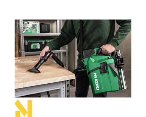 Пилосос будівельний акумуляторний Hikoki RP18DAW4Z (без АКБ та ЗП)