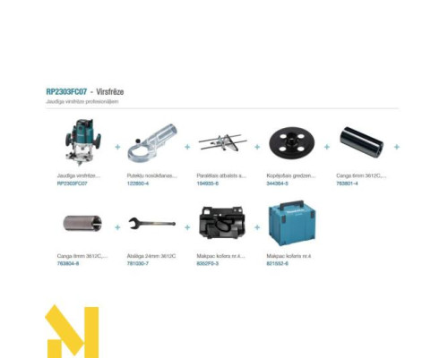 Фрезер Makita RP2303FC07