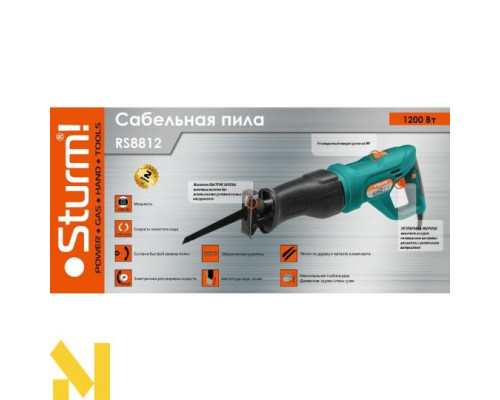 Пила шабельна Sturm RS8812
