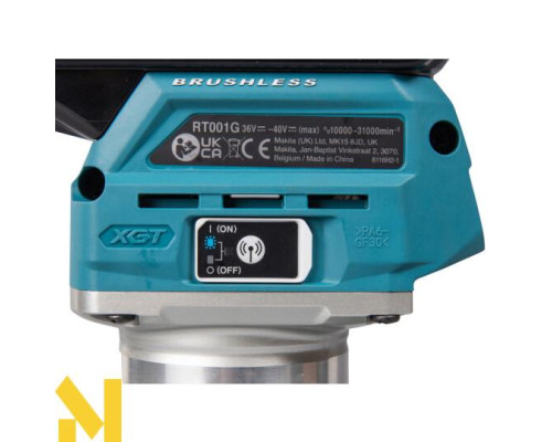 Фрезер акумуляторний Makita RT001GZ17 (без АКБ та ЗП)