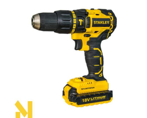 Акумуляторний дриль-шуруповерт Stanley SBH20D2K