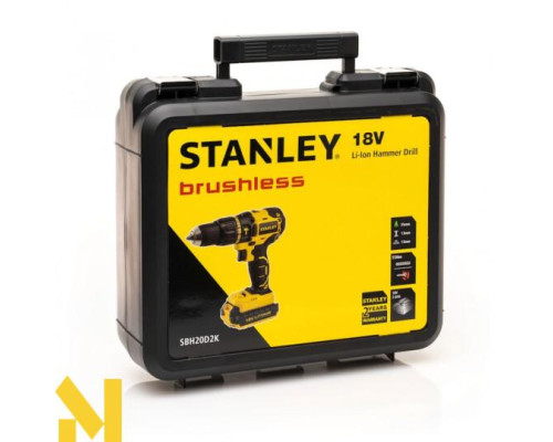 Акумуляторний дриль-шуруповерт Stanley SBH20D2K