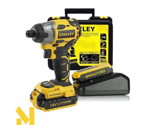 Акумуляторний шуруповерт Stanley SBI201D2K