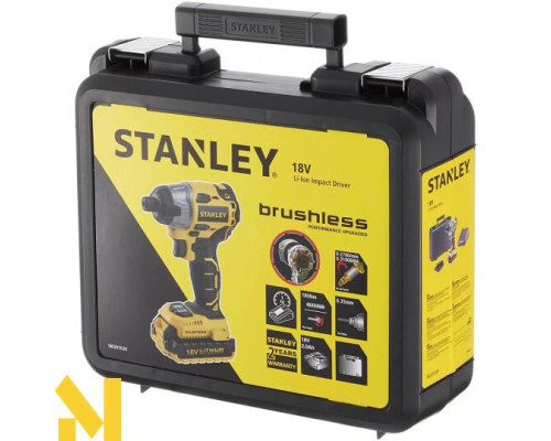 Акумуляторний шуруповерт Stanley SBI201D2K