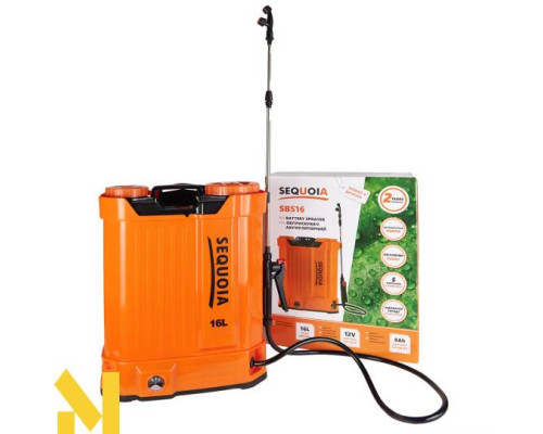 Обприскувач акумуляторний ранцевий SEQUOIA SBS16