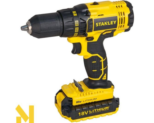 Акумуляторна дриль-шуруповерт Stanley SCD20C2K