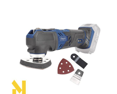 Багатофункціональний інструмент (реноватор) акумуляторний Scheppach CMT200-20ProS (без АКБ та ЗП)