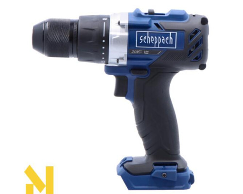 Дрель-шуруповерт акумуляторний Scheppach BCDD70-20ProS (без АКБ та ЗП)