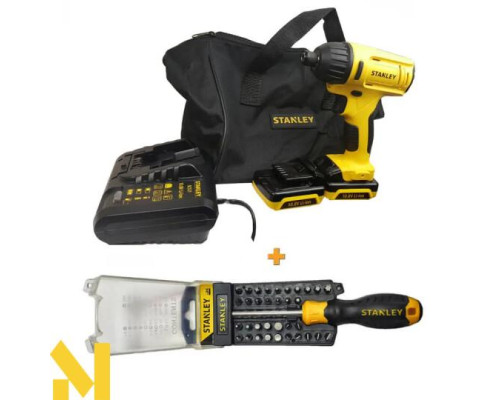 Гвинтоверт акумуляторний + викрутка SCI12S2+STHT0-70885