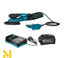 Шліфмашина вібраційна акумуляторна Makita BO006CGZ+ DC40RA + BL4040F