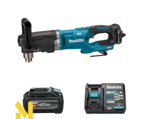 Дриль кутовий акумуляторний Makita DA001GZ + DC40RA + BL4040F