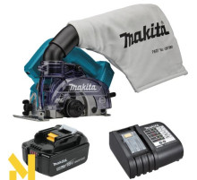 Пила дискова акумуляторна Makita DCC500Z + BL1850B + DC18SD