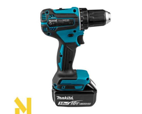 Набір акумуляторних інструментів Makita SET-DGA504Z-0825 (DGA504Z + DHR202Z + DDF485SFJ +  2 АКБ ВL1830 + DC18SD)