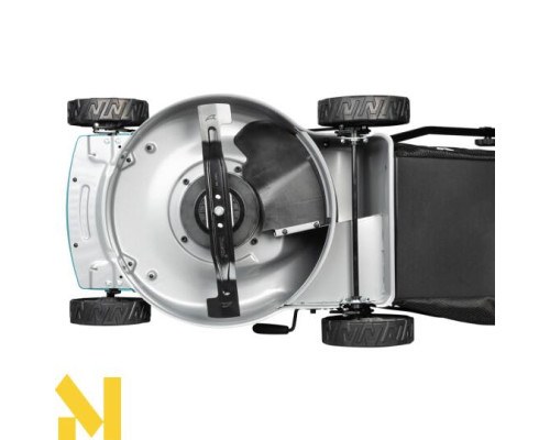 Газонокосарка акумуляторна Makita DLM466Z + 197629-2 (BL1850B x 2, DC18RD, Makpac3)