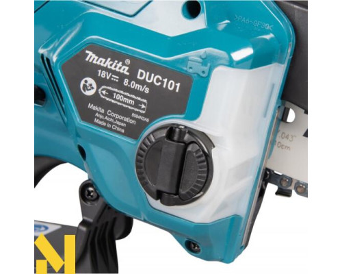 Міні-пила акумуляторна акумуляторна Makita DUC101Z + BLB182 + DCB18WA