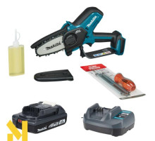 Міні-пила акумуляторна акумуляторна Makita DUC101Z + BLB182 + DCB18WA