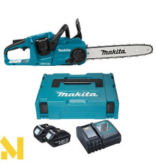 Пила ланцюгова акумуляторна Makita DUC353Z + BL1830x2, DC18RC