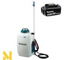 Обприскувач акумуляторний ранцевий Makita DUS158Z + BL1830B (без ЗП)