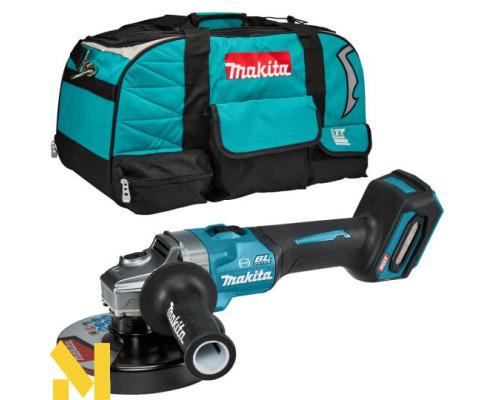 Болгарка (кутова шліфмашина) акумуляторна Makita XGT 40 V MAX Makita GA035GZ + сумка 831278-2 (без АКБ та ЗП)