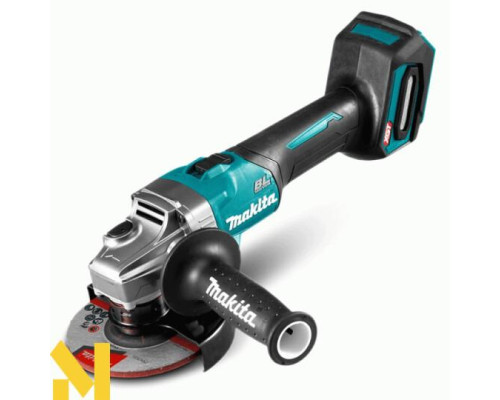 Болгарка (кутова шліфмашина) акумуляторна Makita GA055GZ+ DC40RA + BL4040F