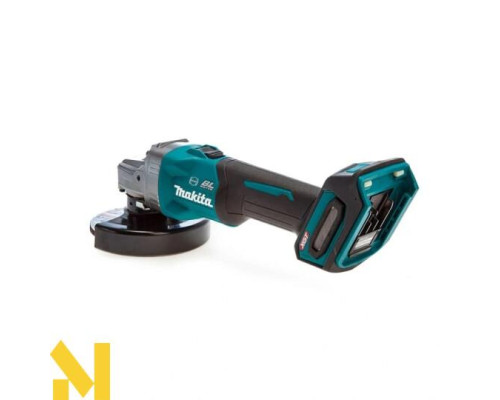 Болгарка (кутова шліфмашина) акумуляторна Makita GA055GZ+ DC40RA + BL4040F