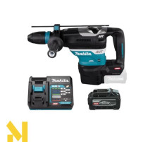 Перфоратор акумуляторний Makita HR005GZ01 + DC40RA + BL4040F