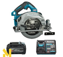 Пила дискова акумуляторна Makita HS004GZ01 + DC40RA + BL4040F